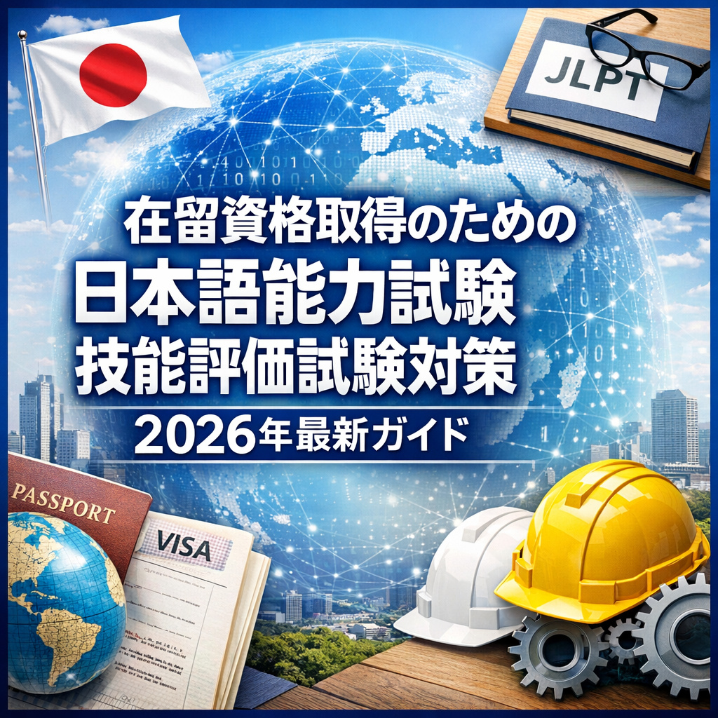 在留資格取得のための日本語能力試験　技能評価試験対策：２０２６年最新ガイド